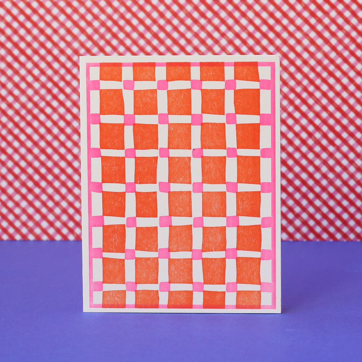 Letterpress Card Boxed Set - Woodcut Wovens