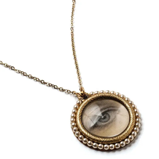 Lover's Eye Pendant Necklace