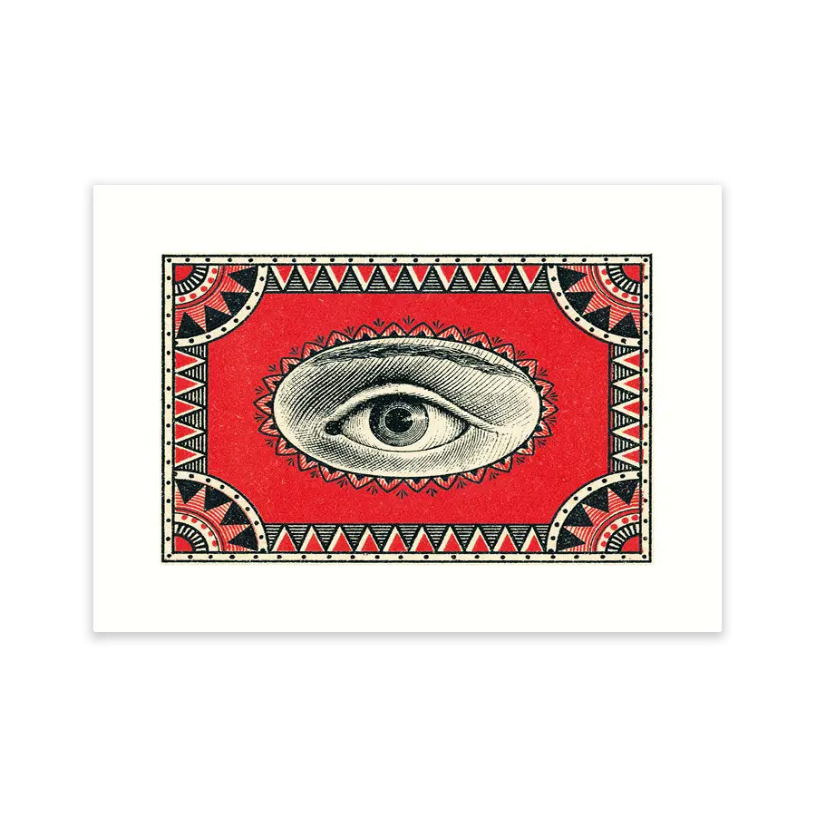 Framed Eye Card