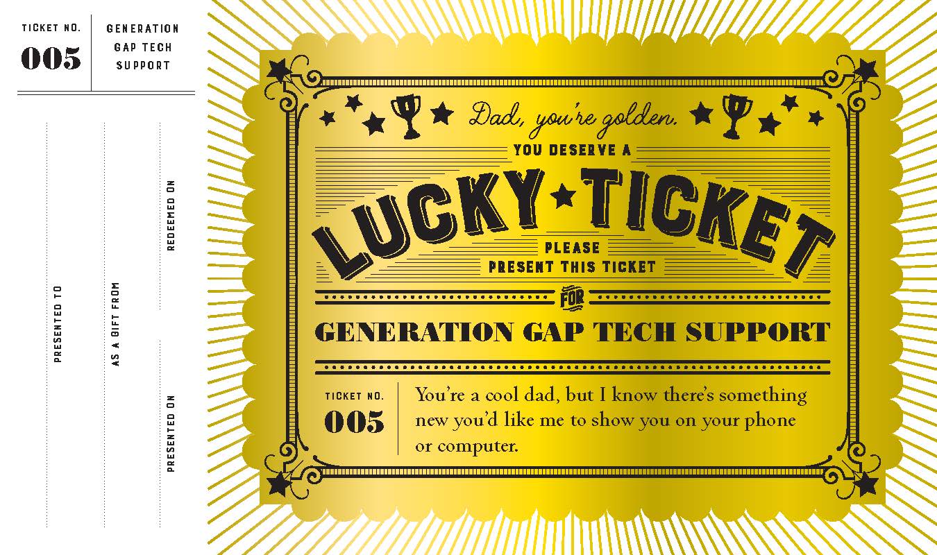 Lucky Tickets for Dad