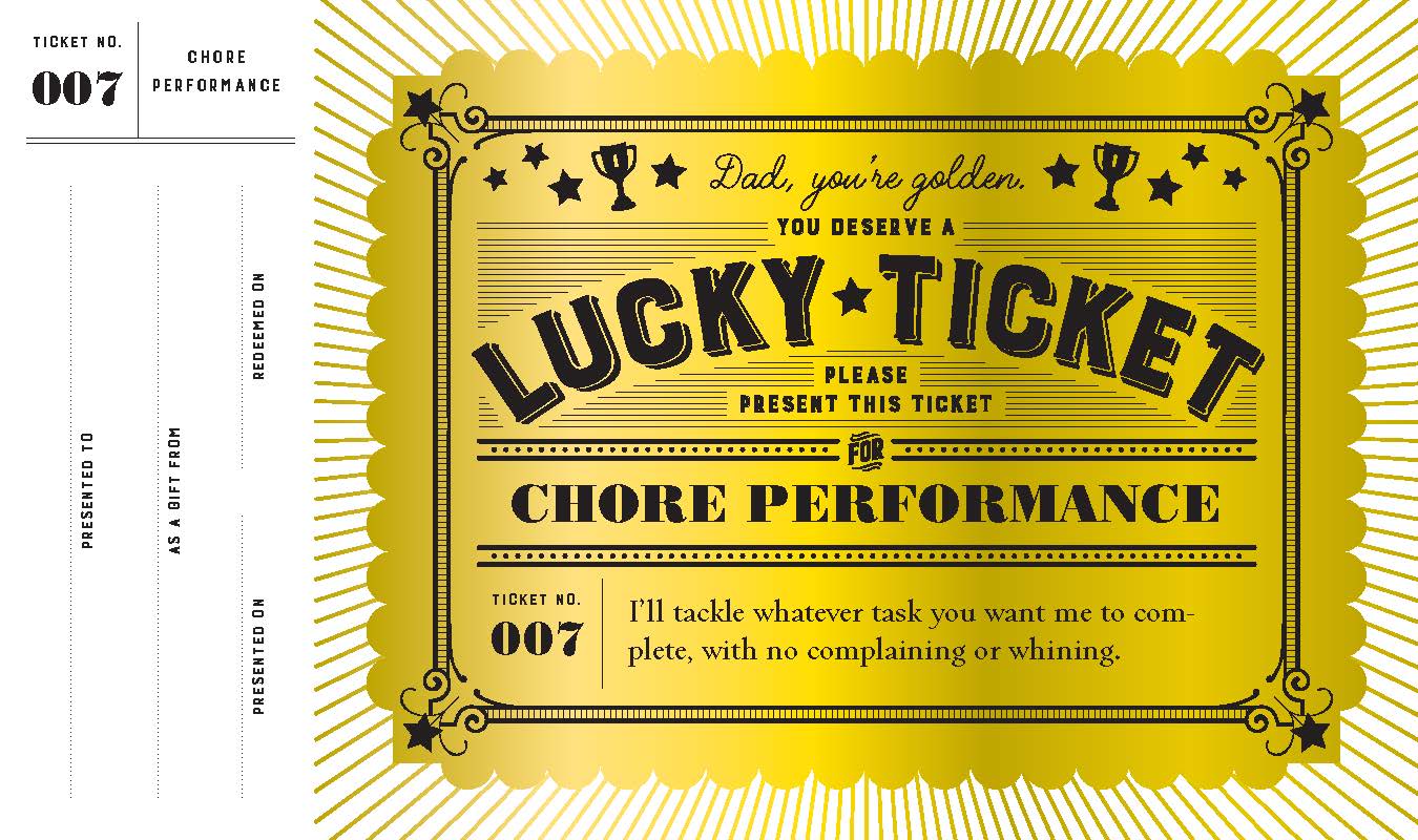 Lucky Tickets for Dad