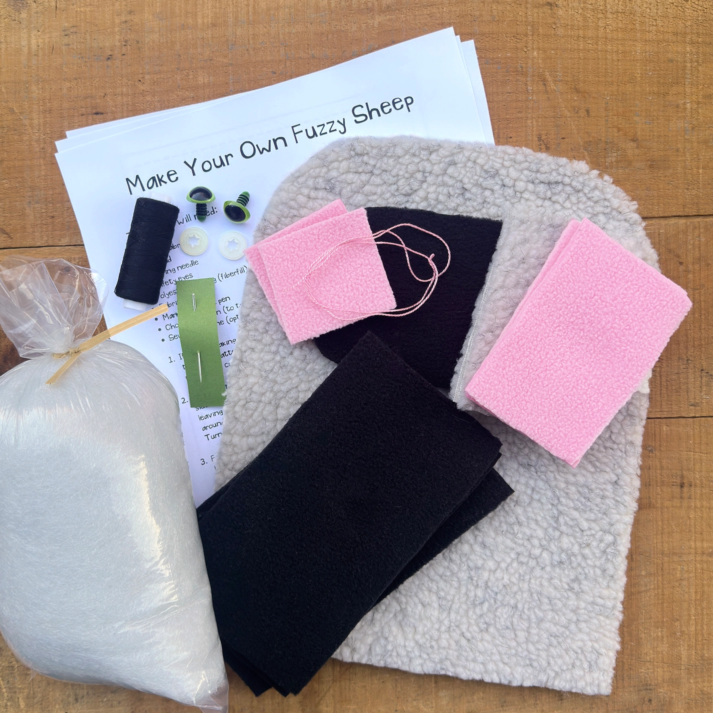 Mr. Sogs DIY Plush Sewing Kits