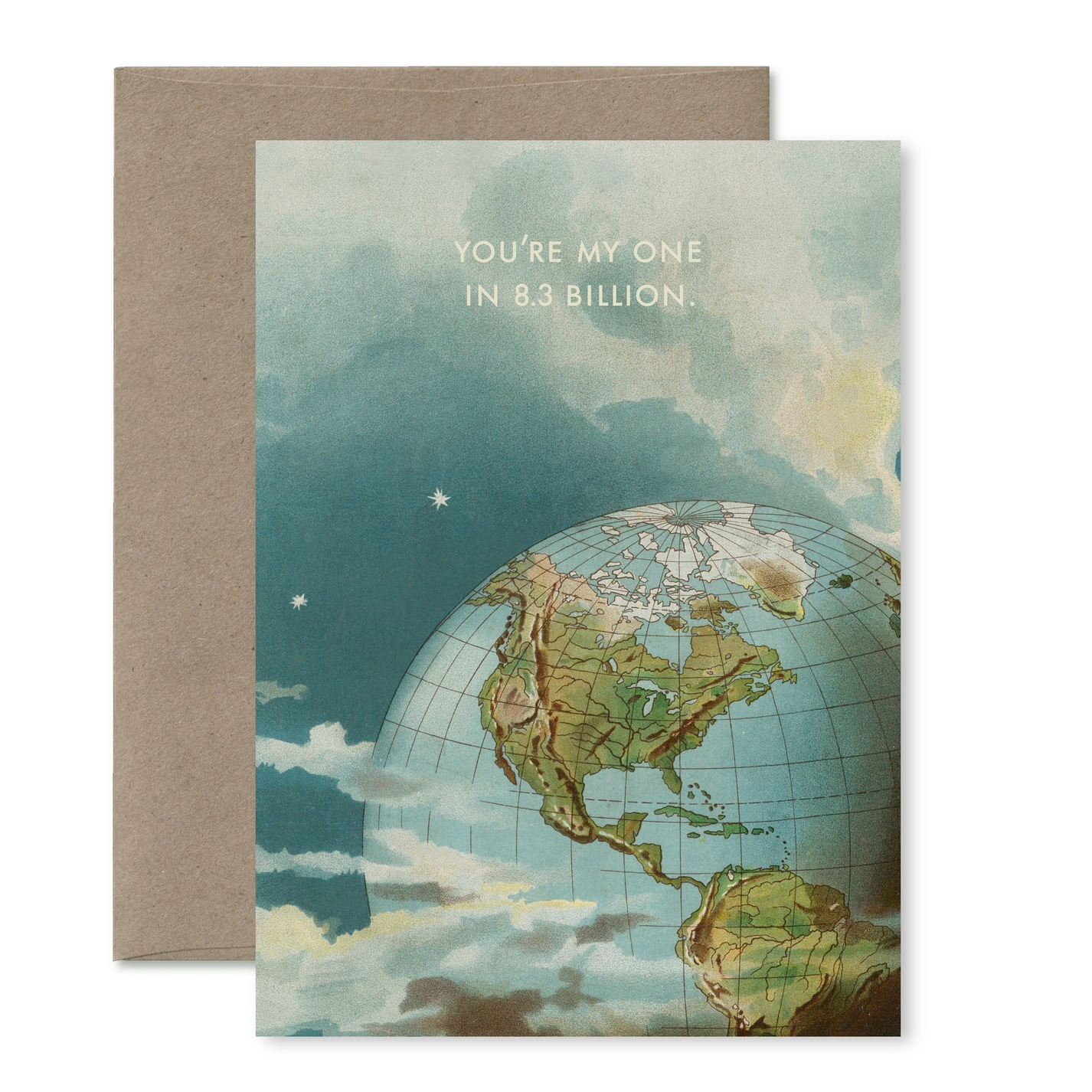 You're My One in 8.3 Billion - Card
