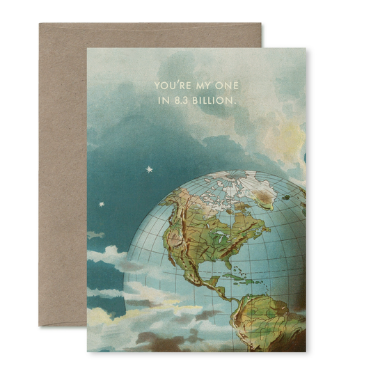 You're My One in 8.3 Billion - Card