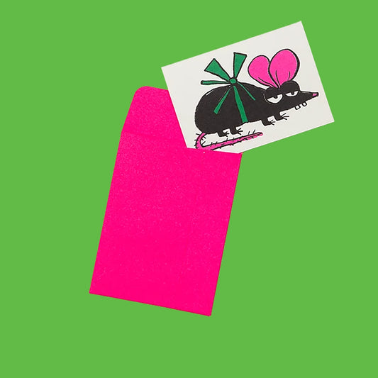 Rat Mini Card
