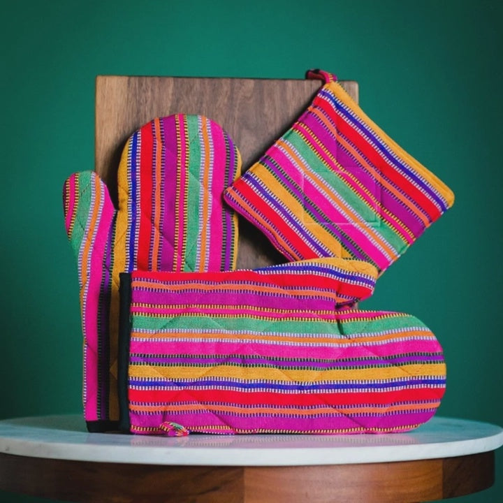 Oven Mitt/Potholder Set