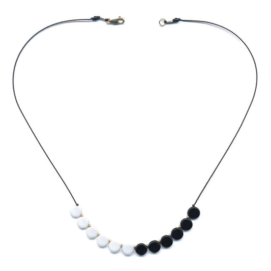 Black and White Necklace by I. Ronni Kappos