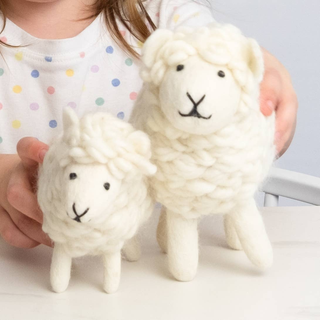 Wooly Felt Sheep