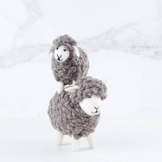 Wooly Felt Sheep