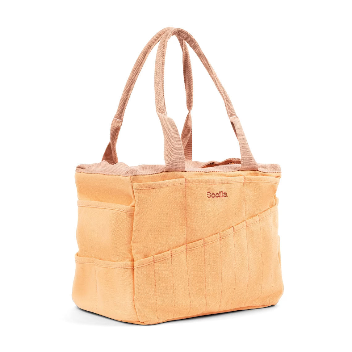 Soolla Studio Art Supply Bag - Orange Creamsicle