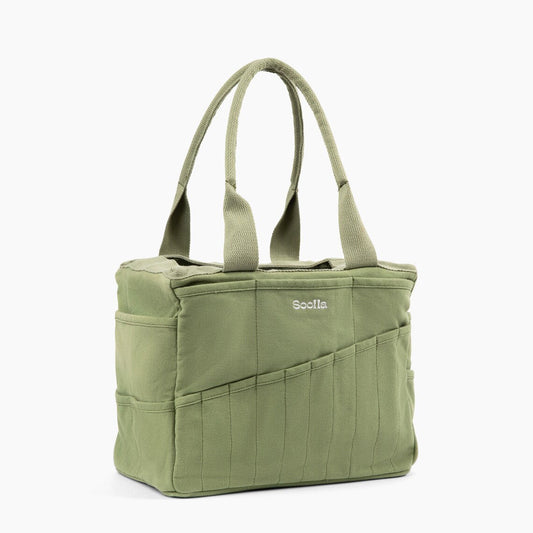 Soolla Studio Art Supply Bag - Ganja Green