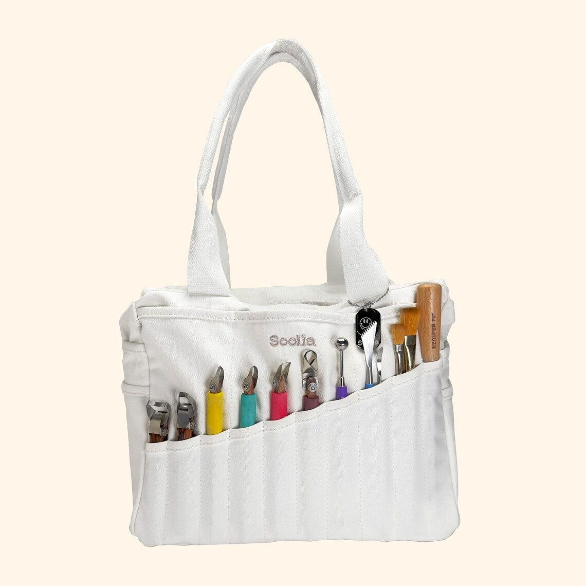 Soolla Studio Art Supply Bag - Graphite