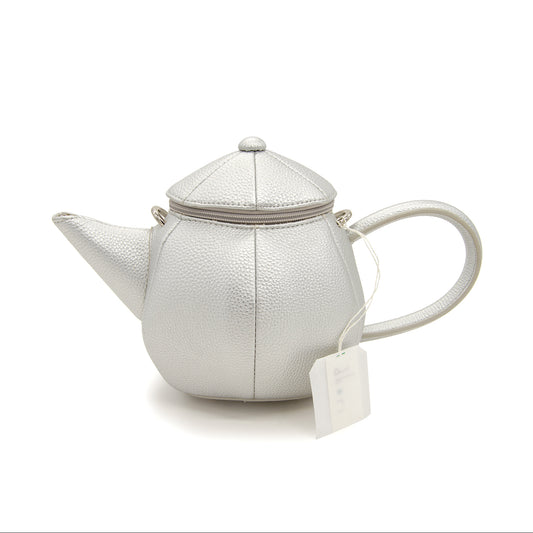 Akori Teapot Purse - Silver