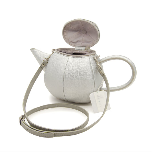 Akori Teapot Purse - Silver