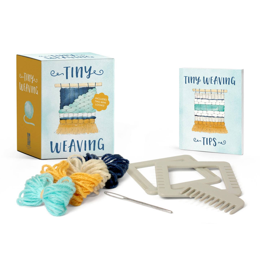 Tiny Weaving Kit - 2 mini looms