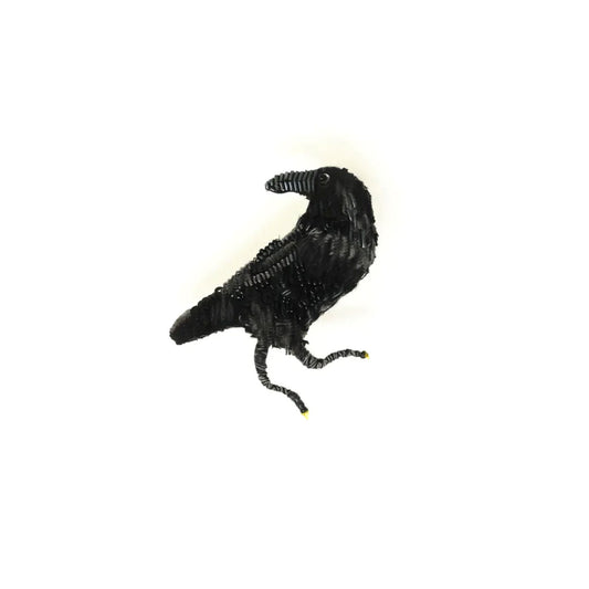 Raven Brooch