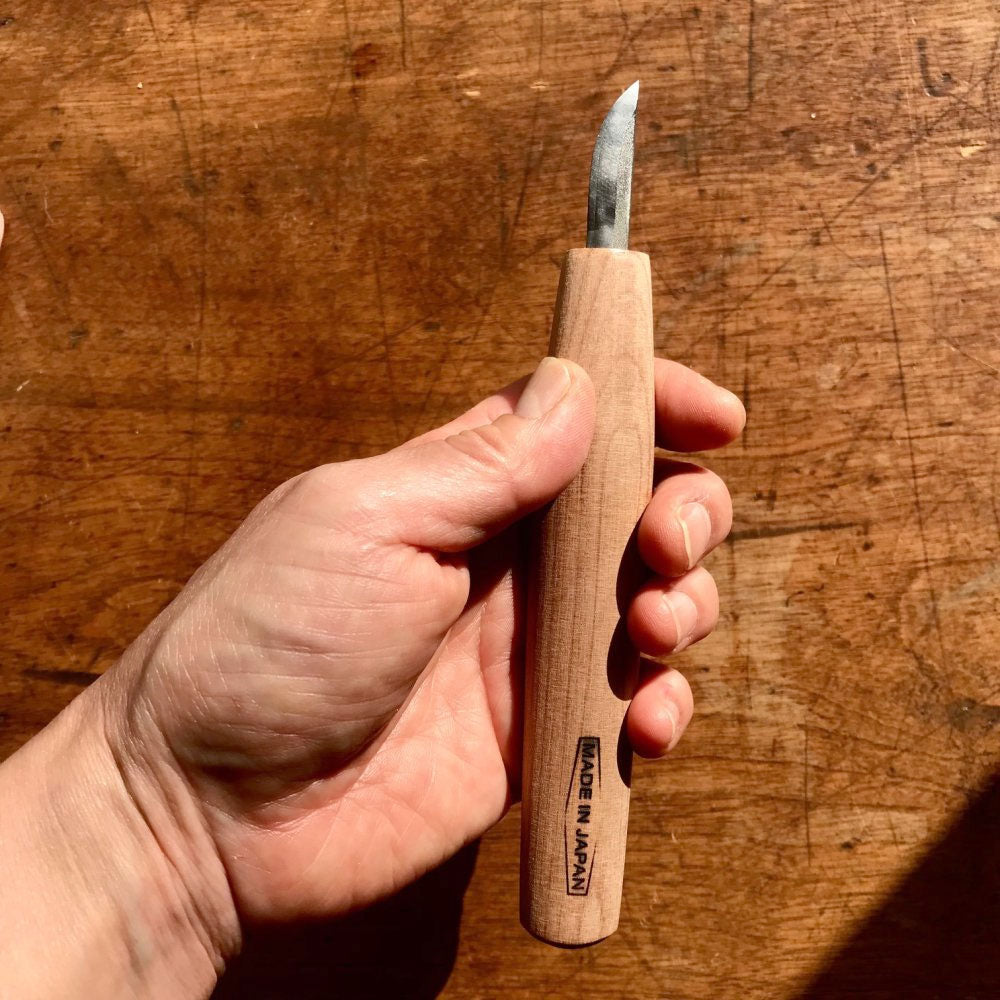 Carving Knife with Leather Case