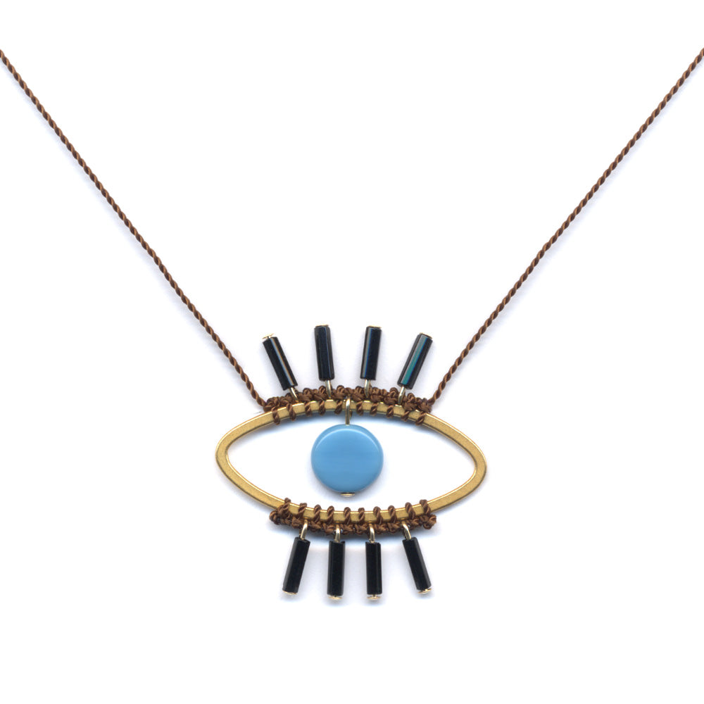 Blue Eye Necklace by I. Ronni Kappos