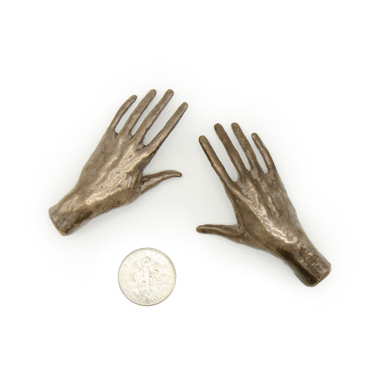 Miniature Bronze Hands - Original