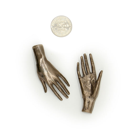 Miniature Bronze Hands - Petite