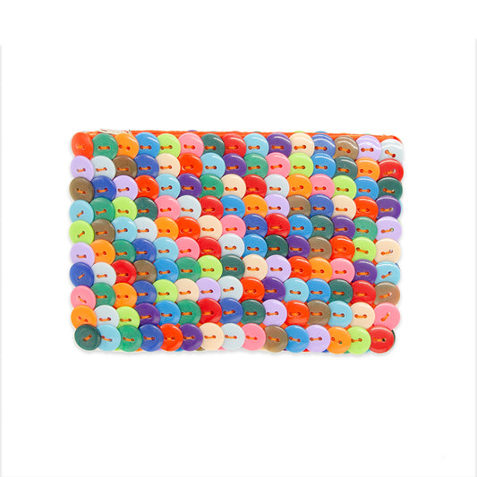 300 Button Coin Purse - Multi