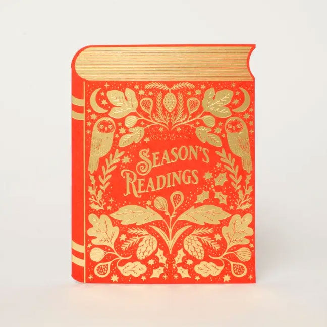 Season's Readings Book Card