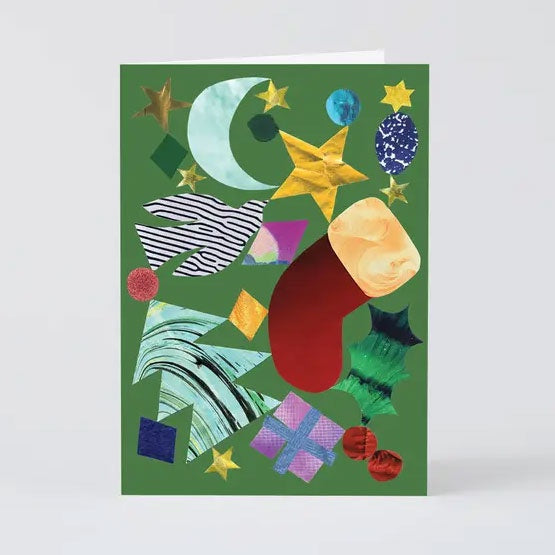 Holiday Shapes Embossed Card