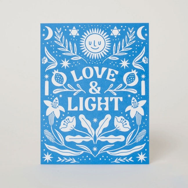 Love and Light Hanukkah Card