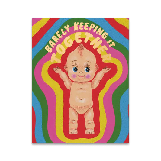 Barely Keeping It Together Card
