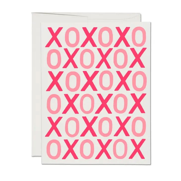 XOXOXO Kisses and Hugs Card