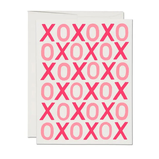 XOXOXO Kisses and Hugs Card