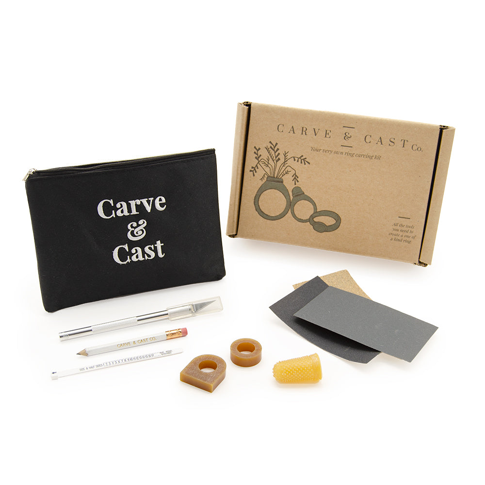 Carve and Cast Your Own Ring Kit