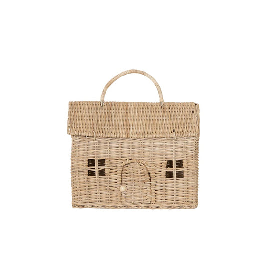 Rattan Casa Clutch