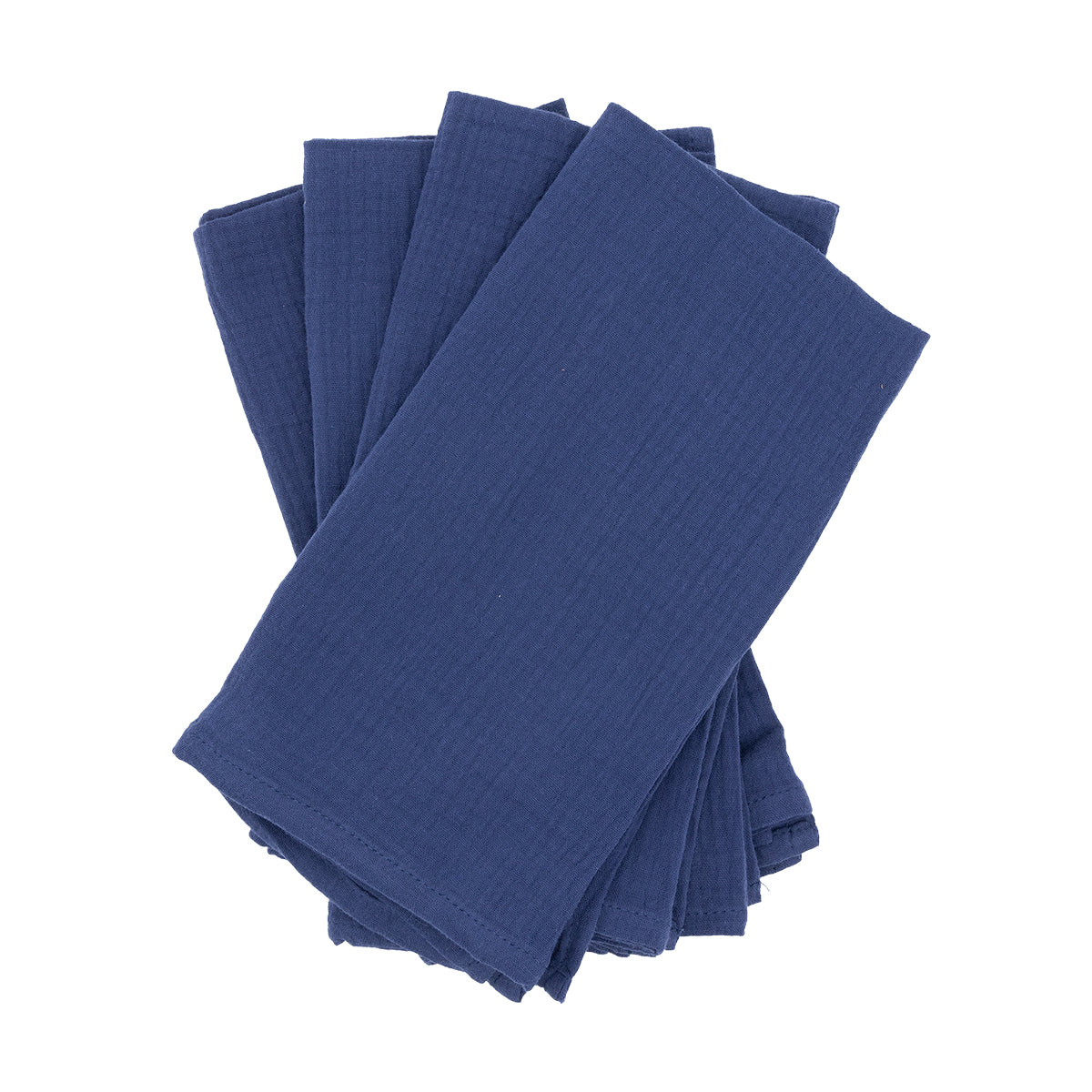 Crinkle Cloth Napkins - Set of 4