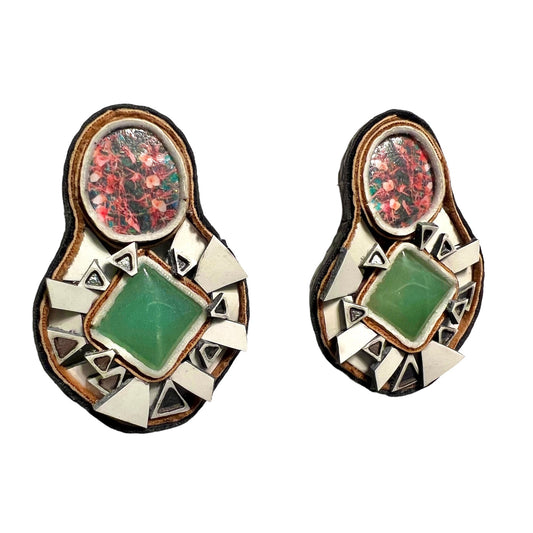 Alicia Piller Post Earrings - A16