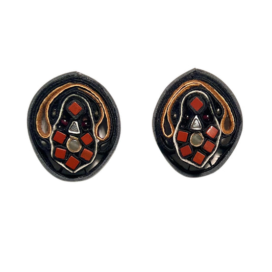 Alicia Piller Post Earrings - A9