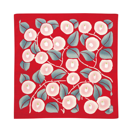 Furoshiki - Camellia Red