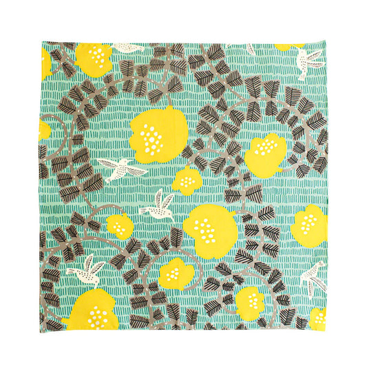 Furoshiki - Hummingbird Yellow