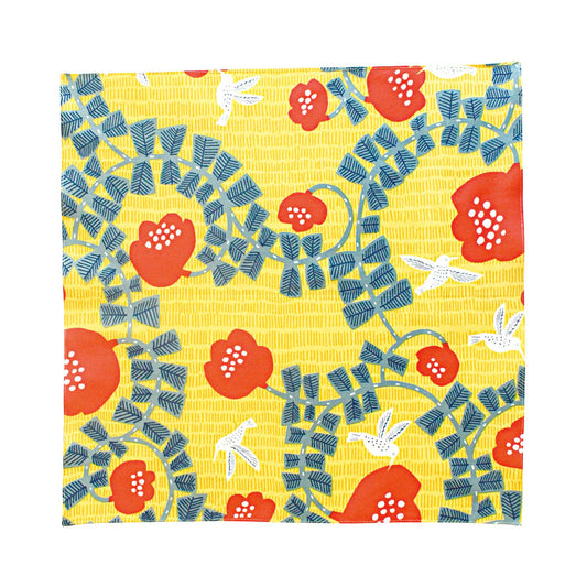 Furoshiki - Hummingbird Yellow