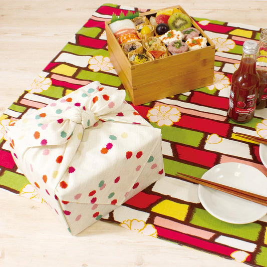 Furoshiki - Confetti Dot Beige