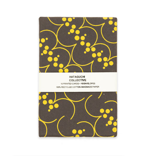 Recycled Cotton Notecard Set - Saanp Brownie