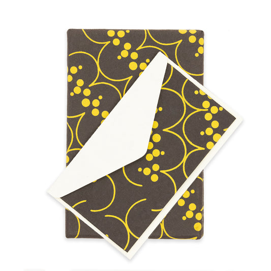 Recycled Cotton Notecard Set - Saanp Brownie