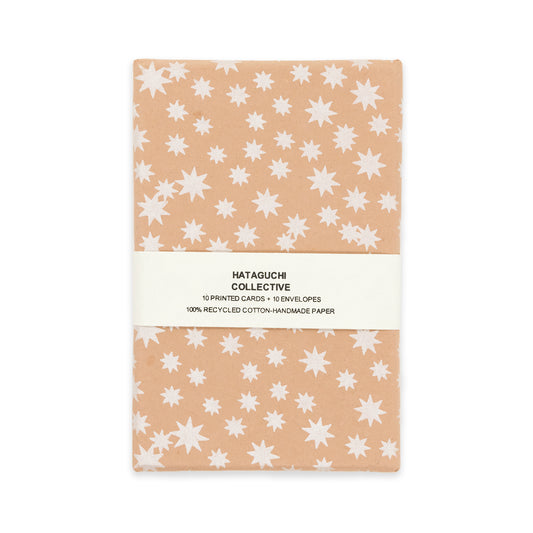 Recycled Cotton Notecard Set - Konpeito Petal
