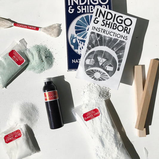 Indigo and Shibori Natural Dye Kit