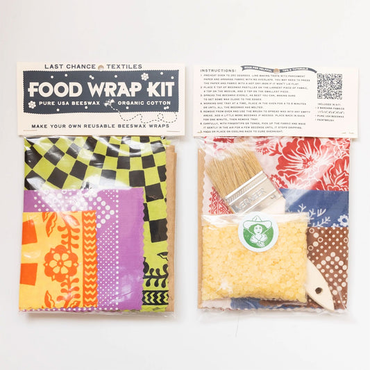 Beeswax Food Wrap Kit by Last Chance Textiles