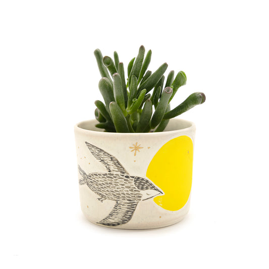 Animal Planter by Lizbeth Navarro Ceramics - Swallow