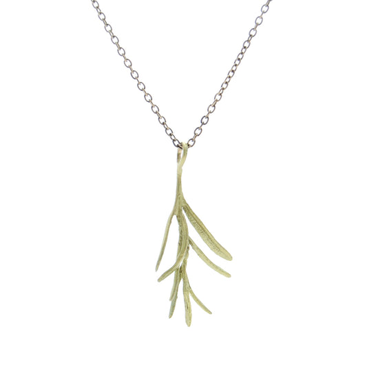 Petite Herb Rosemary Pendant Necklace