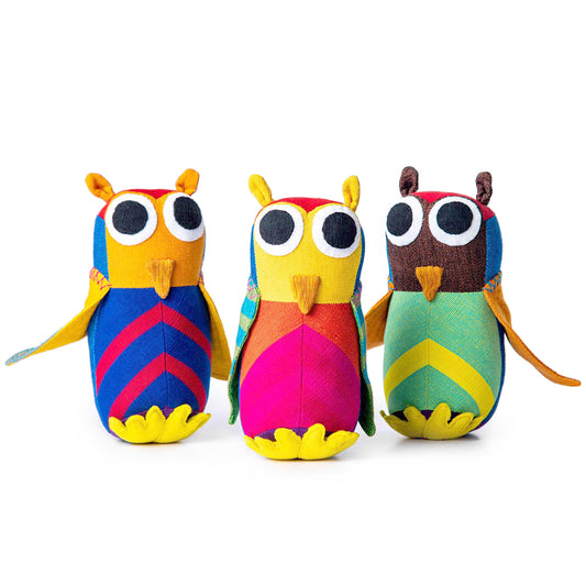 Owl Stuffed Toy (Assorted Colors)