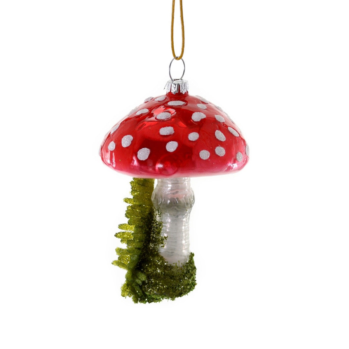 High Grove Mushroom Glass Ornament