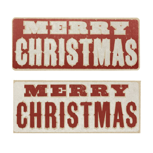 Merry Christmas Letterpress Card